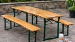 Bierzeltgarnitur: Schutz & Auffrischung