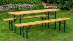 Bierzeltgarnitur kaufen: Auswahl, Größe und Material