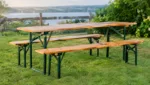 Bierzeltgarnitur: Material & Nachhaltigkeit